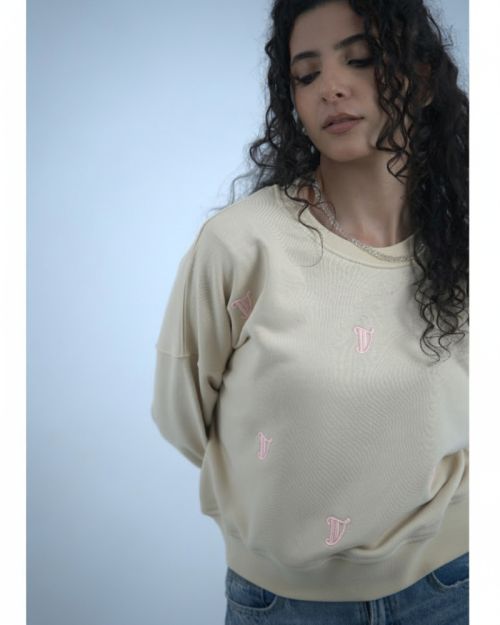 Harp Sweatshirt -M-Pink