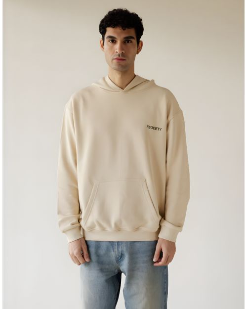 Essential Beige Hoodie