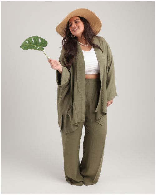 Rio Olive Blouse-Olive-L