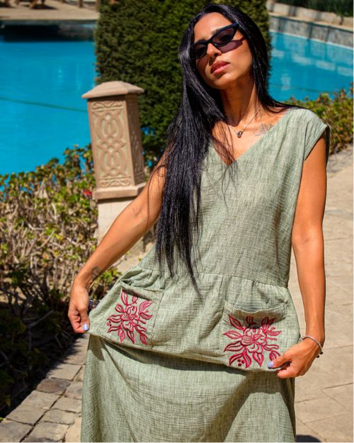 Linen dresses 
