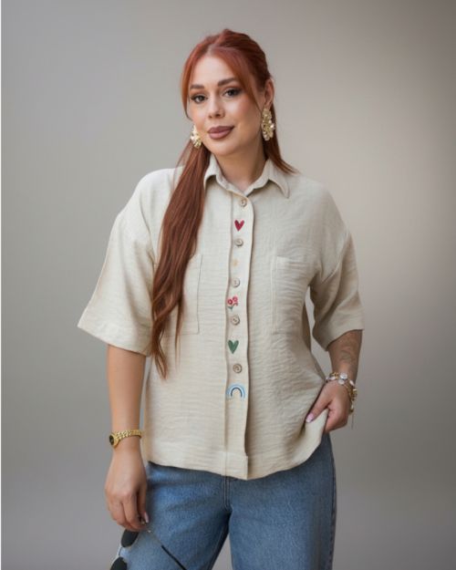 Embroidered  Shirt