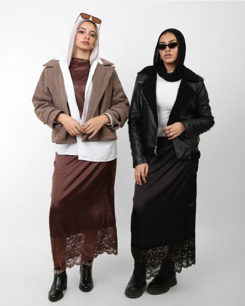 تنورة ساتان