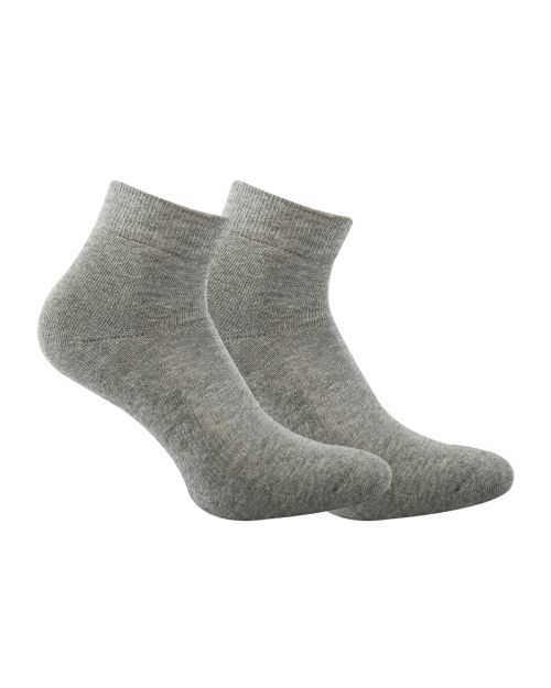Short Printed Socks Half Terry Grey For Women -36