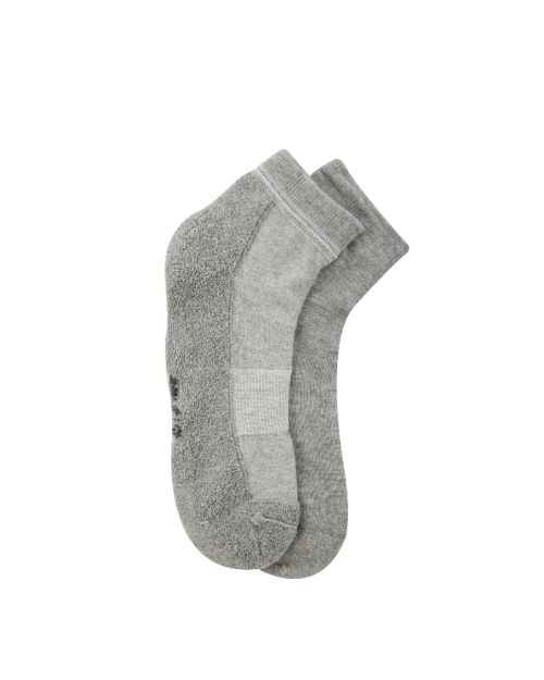 Short Printed Socks Half Terry Grey For Women 