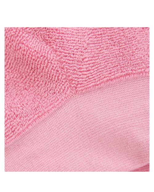 Short Printed Socks Half Terry Pink For Women -36