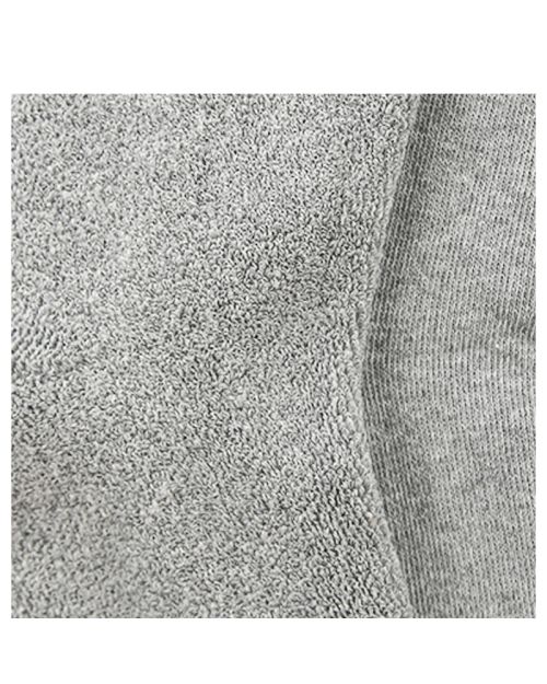 Long Printed Socks Full Terry Grey For Unisex -39