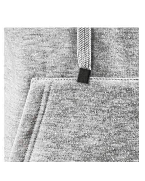 SweatShirt Plain Hoodie Long Sleeve For Kids In Grey -4 yrs