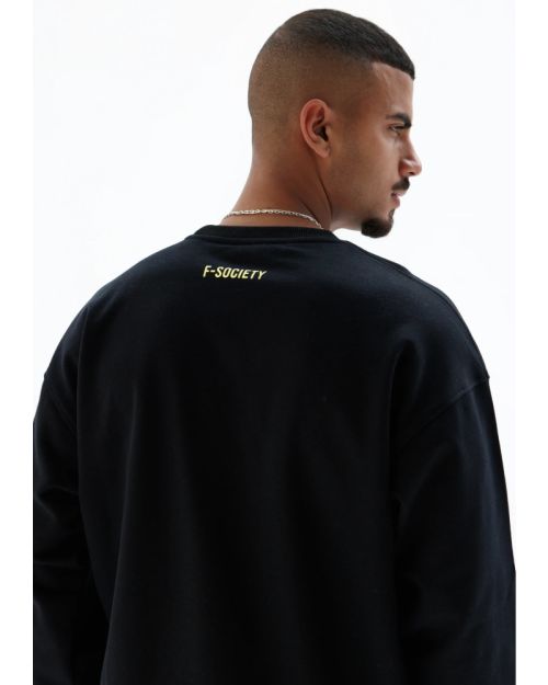 Men’s Black Graphic Sweatshirt