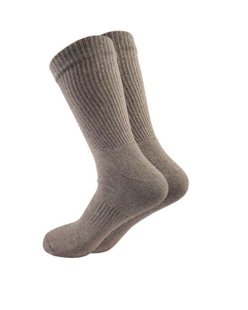 Long Plain Socks Half Terry For Men