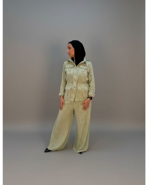 Olive Linen Grace-S/M