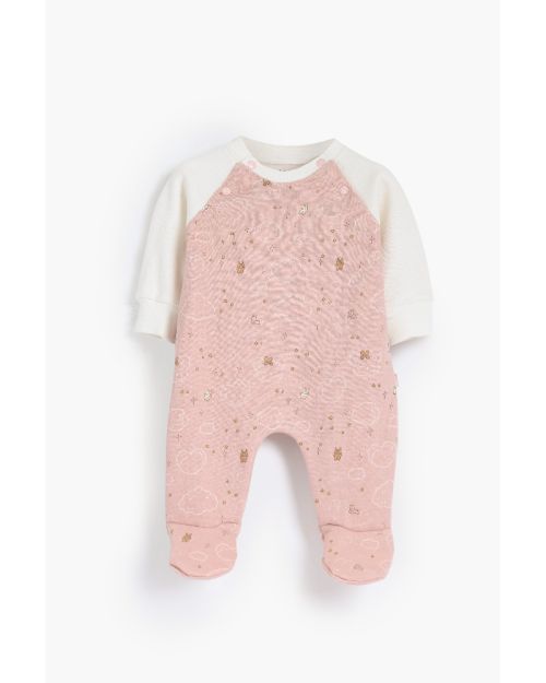 Goog night Rouned Printed Romper