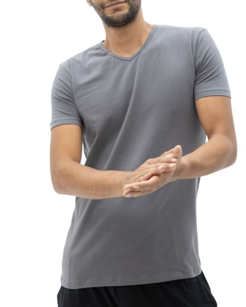 Green woods  T-Shirt  v-neck-Gray-S