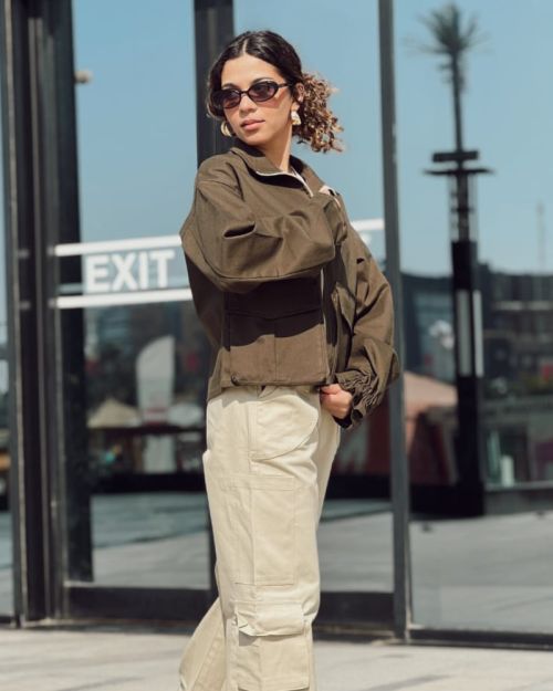 Olive zipped jacket