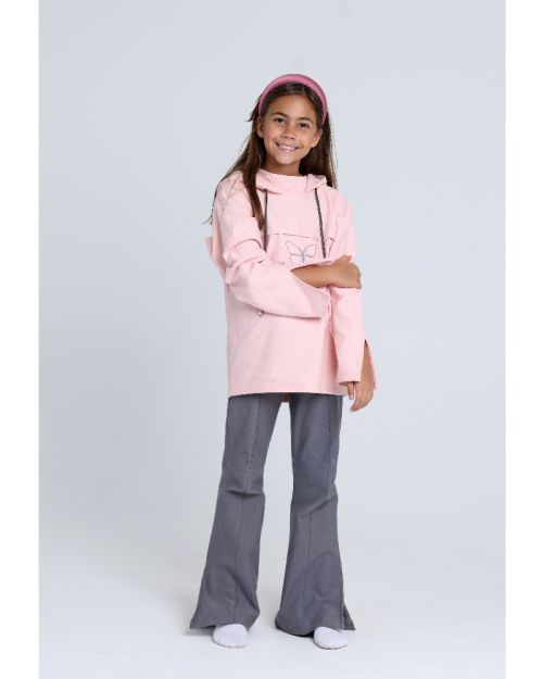 طقم بيجامة فراشة بغطاء رأس