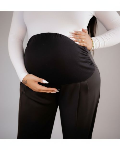 Formal cropped wide-leg pants