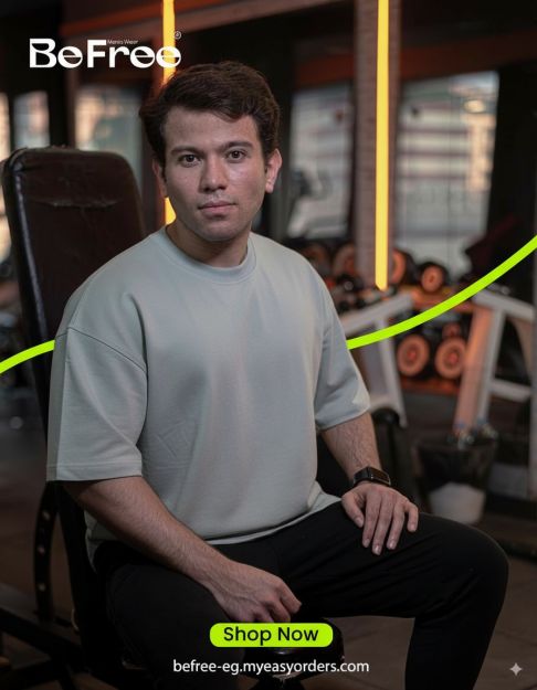 Boxy Fit Mint Green t-shirt -M