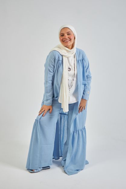 Rehana Set For Women-baby blue-M