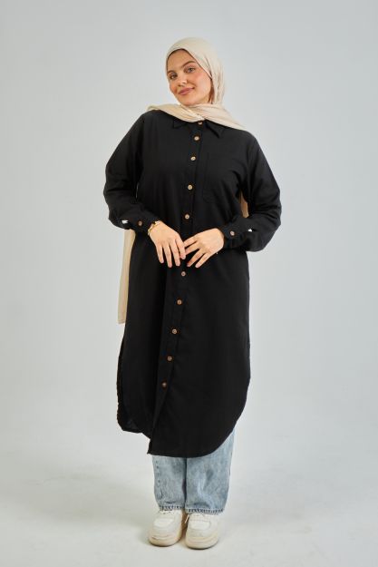 Basic Tunic-Black-M