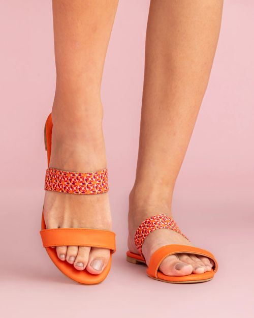 Cape Town Slipper - Orange-37
