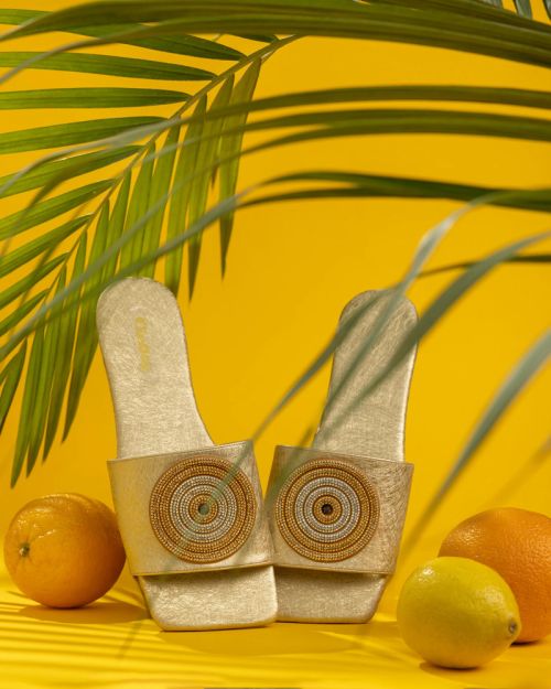 Envious Nights Slipper - Gold-37