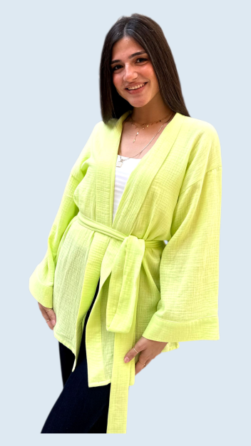 Summer cardigan -Lime-M/L