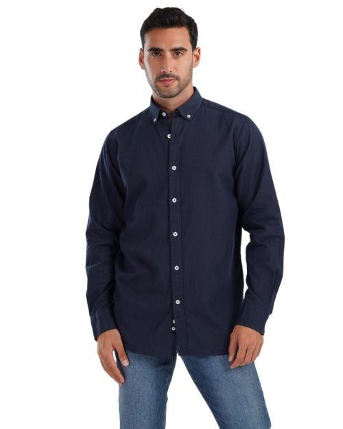 Plain Linen Shirt