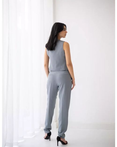 Iron Gray Slim Pants-M