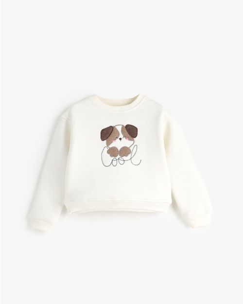 Kids Cotton Graphic Sweatshirt