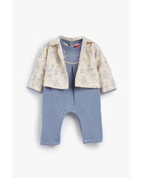 Vintage Jacket +Rouned Romper