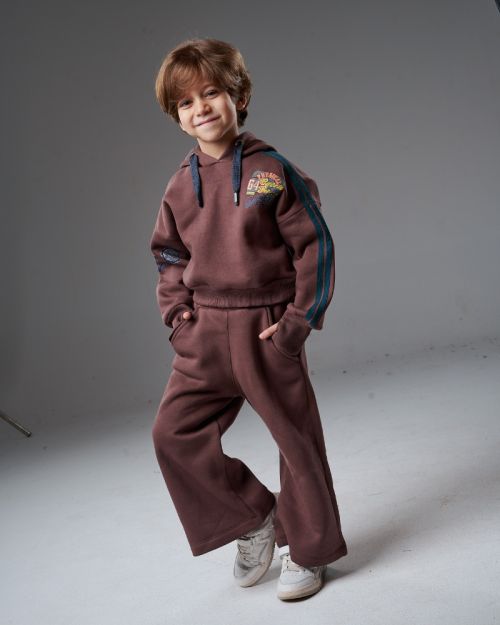 Kids Graphic Hoodie & Pants Set