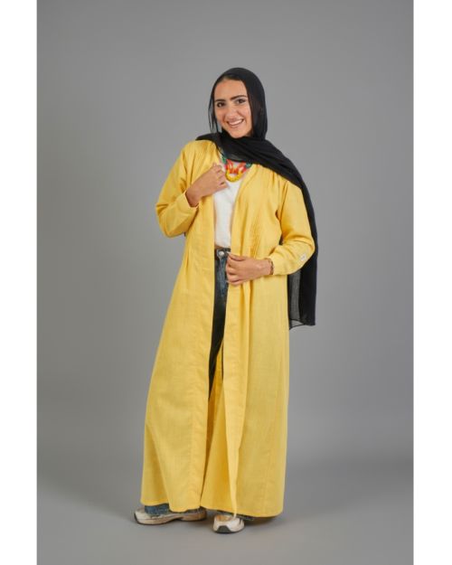 Rafa Cardigan For Women-Yellow-M