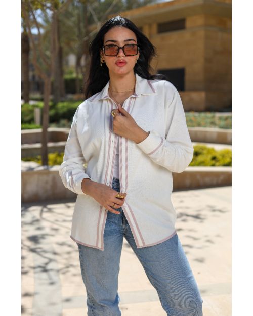 Lavender Linen Shirt
