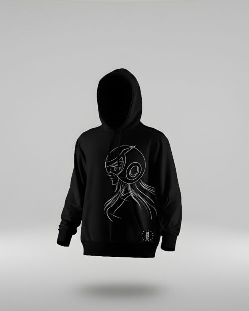 Maria hoodie-Black-M