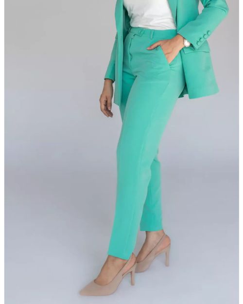 Mint green Slim Pants
