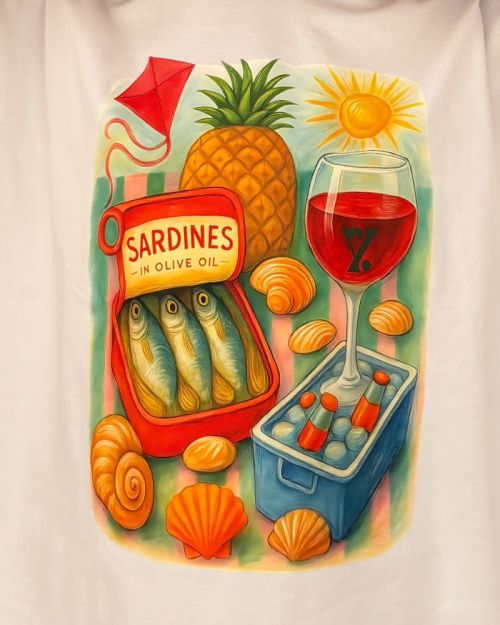 Sardines Oversized T-shirt