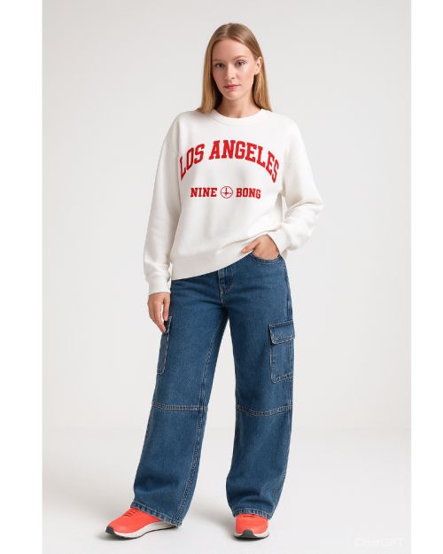 Crew Neck White