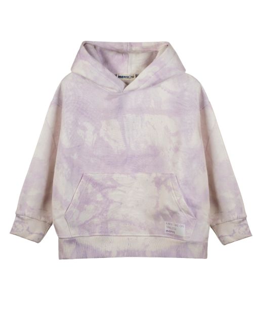 Tie-Dye Hoodie Set-Mauve-4 yrs