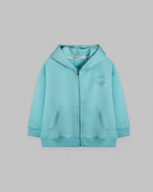 Full-Zip Jacket-baby blue-4 yrs
