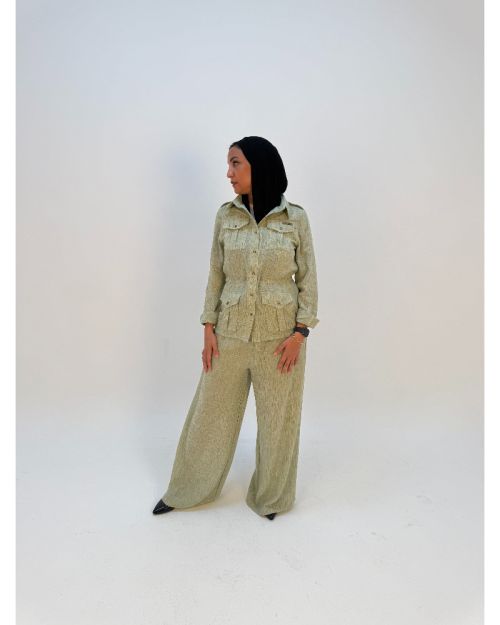 Olive Linen Grace-S/M