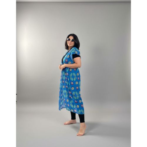 summer cover up -Blue