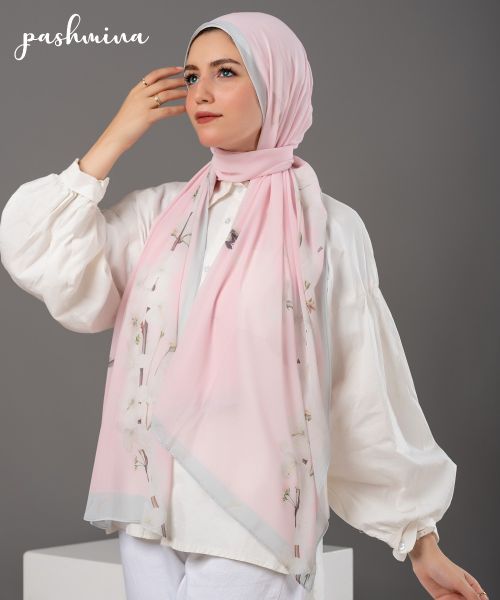 pastel flower Scarve For Women
