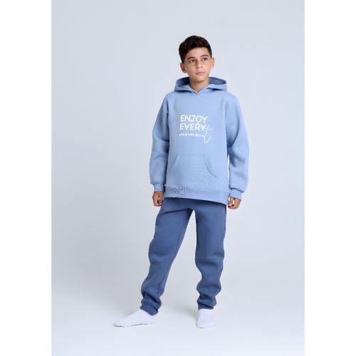 Peace Hooded Pajamas Set -10 yrs