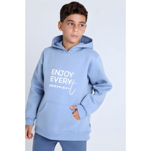 Peace Hooded Pajamas Set -10 yrs