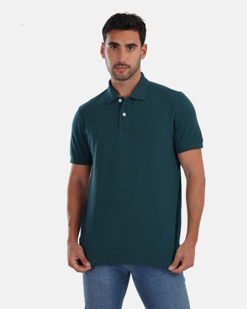 polo shirt-Petrol-M