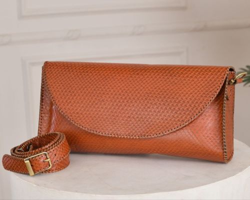 leather clutch -havan