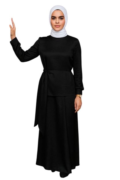 Drawstring Set -Black-S/M