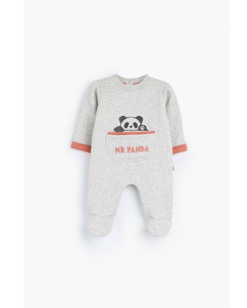 Mr panda Rouned Romper