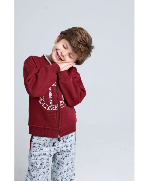 Round Printed Pajamas Set-3 yrs