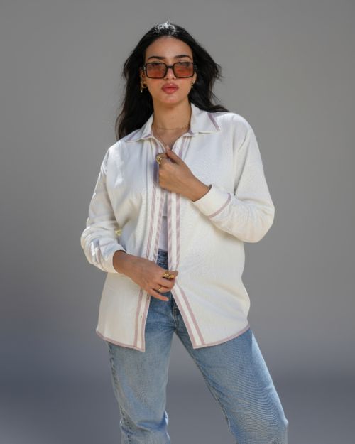 Lavender Linen Shirt