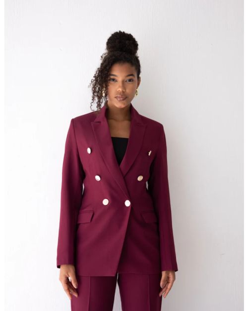 Regal Touch Double Breasted Blazer